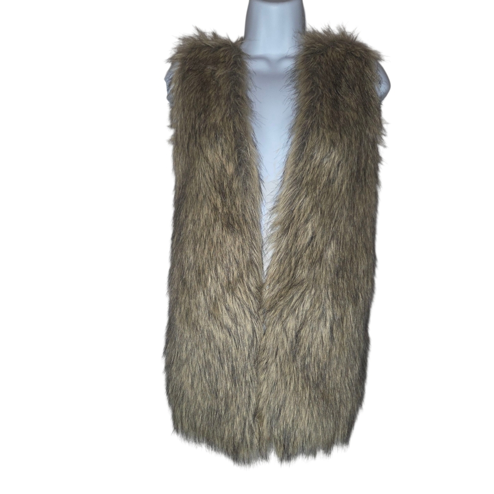 Hippie Rose Tan Knit Vest